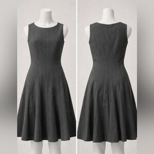 Calvin Klein Charcoal Midi Dress